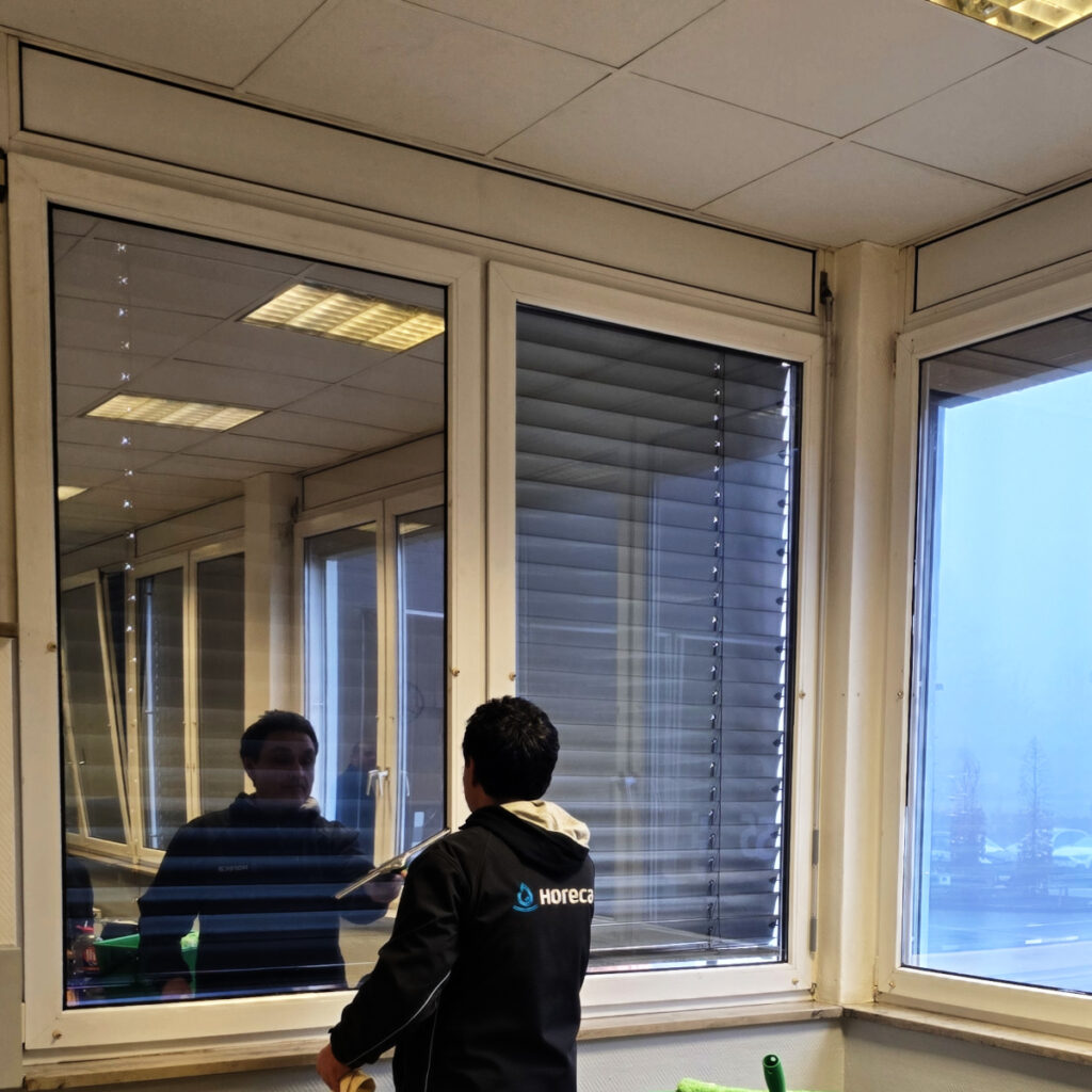 Glas- und Fensterreinigung